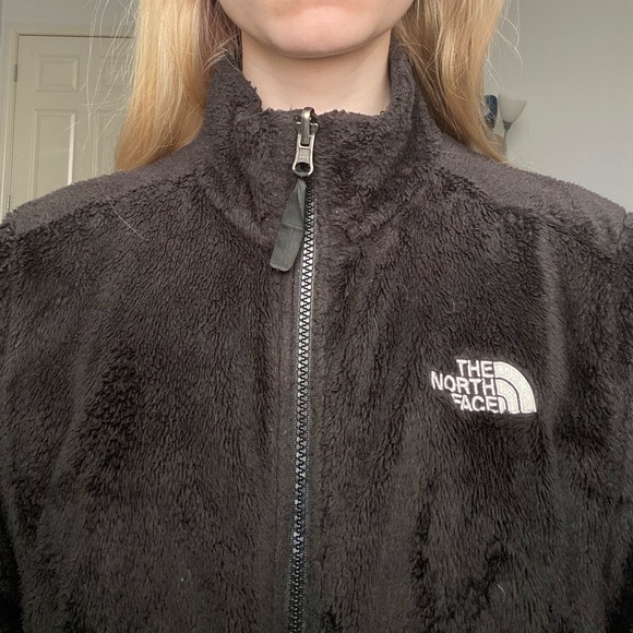🏞 Black North Face Fleece Jacket - Picture 7 of 7